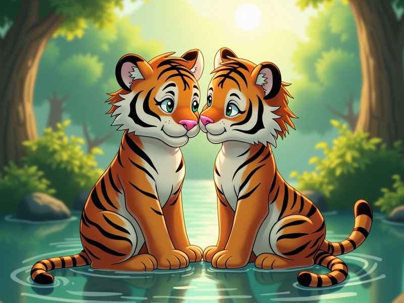 两只老虎的故事睡前故事（两只老虎的故事睡前故事视频）