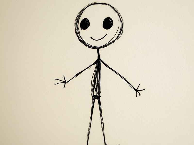 火柴人绘画故事简单6格，火柴人绘画故事简单6格图片