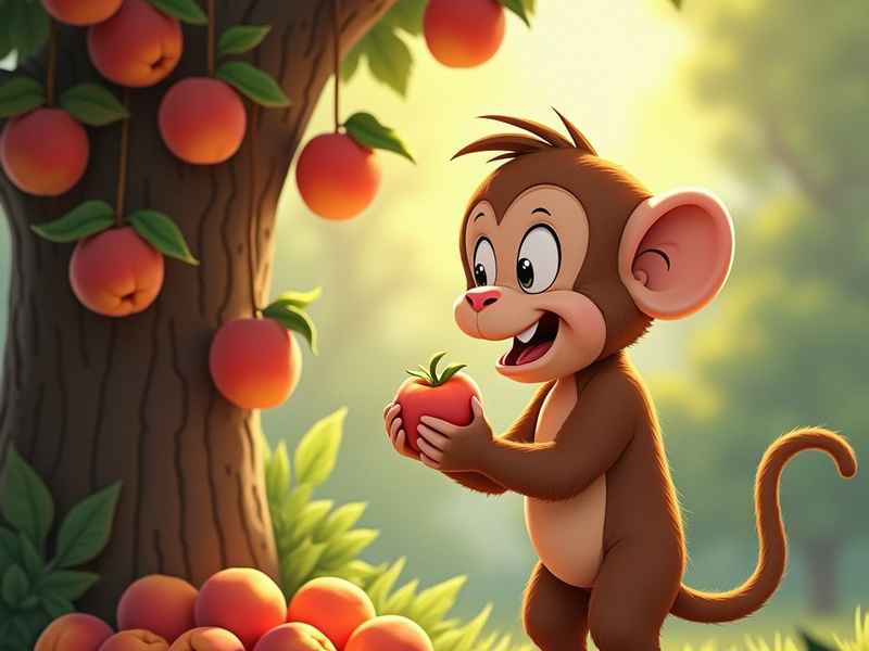 猴子搬玉米儿童故事、猴子搬玉米的寓言故事指什么