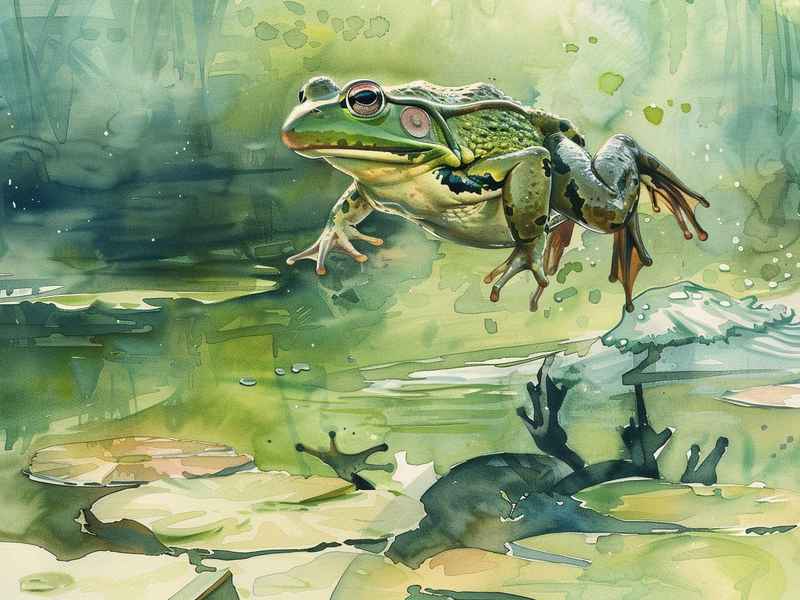 格林童话青蛙王子儿童画 - 格林童话里的青蛙王子的画