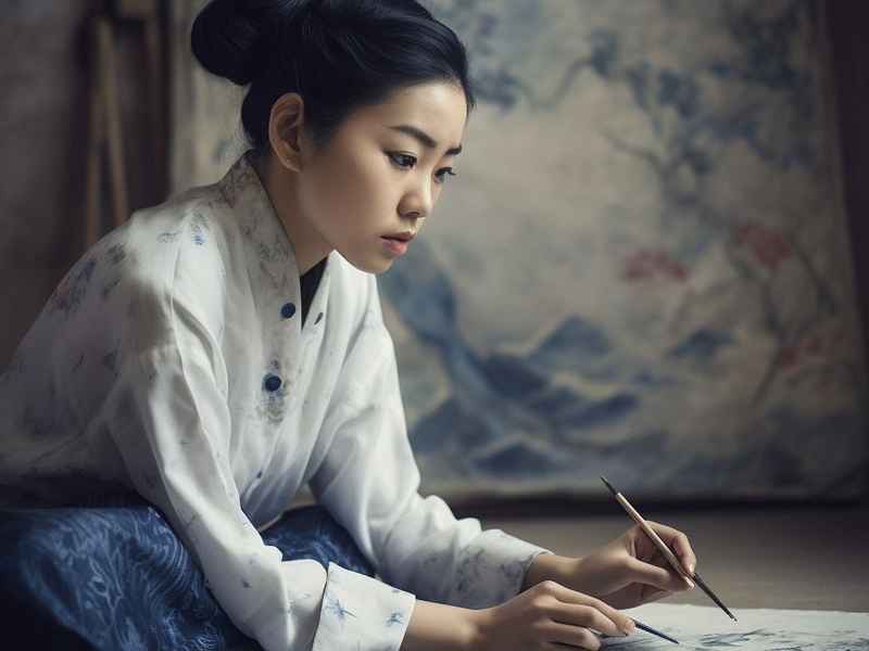 画虎的故事；照猫画虎的故事