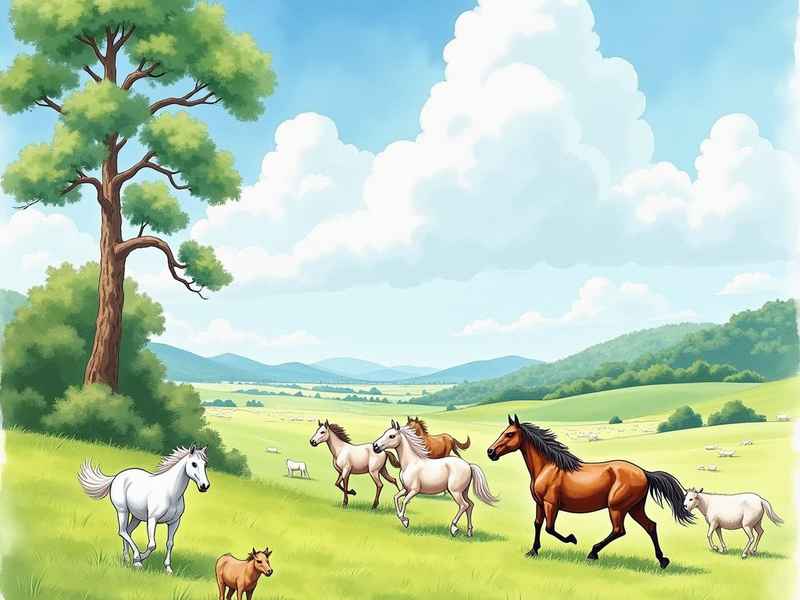 马的寓言故事图片 马的寓言故事图片简笔画