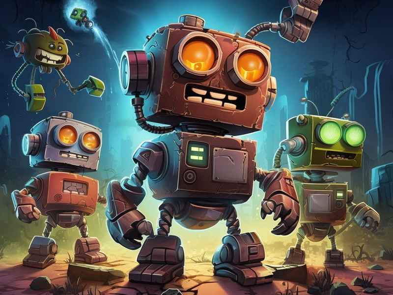 机器人的故事，机器人的故事作文