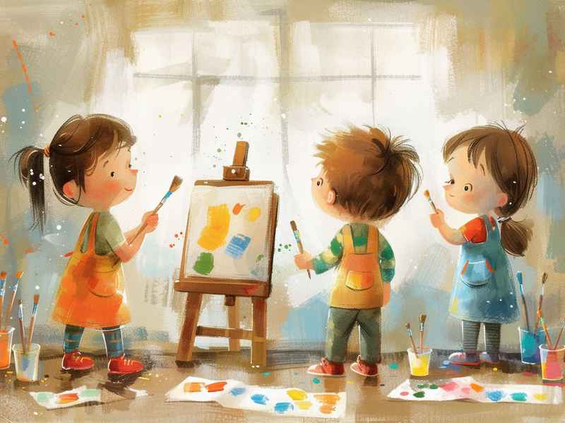 关于蜡笔的儿童故事、关于蜡笔的绘本故事