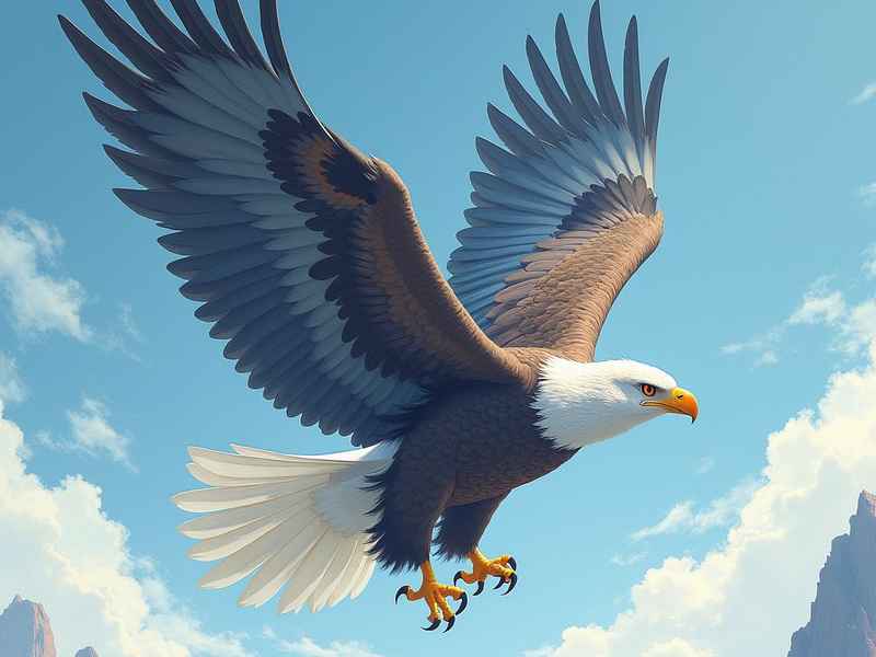 关于老鹰的睡前故事（关于老鹰的睡前故事短篇）