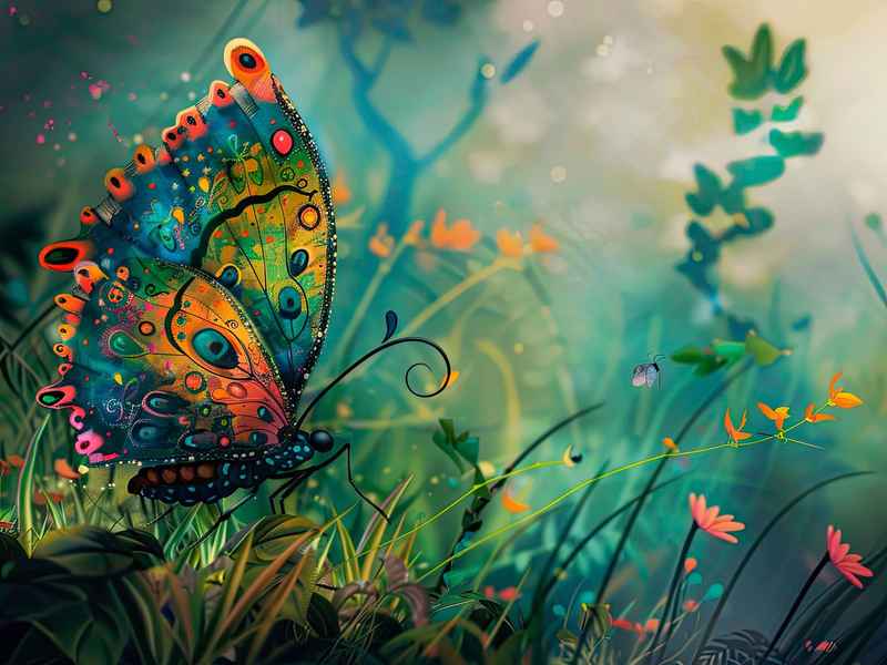 关于蝴蝶的小故事 关于蝴蝶的小故事50字