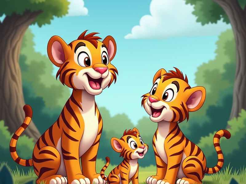 关于老虎的儿童故事表演、关于老虎的少儿故事