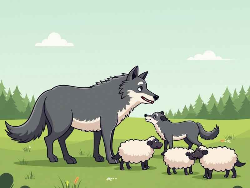 狼和小羊幼儿故事、狼和小羊幼儿故事大全