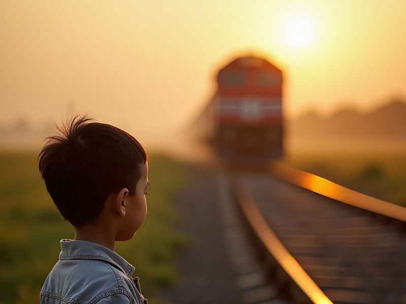 火车轨道救小孩；火车轨道救小孩电视