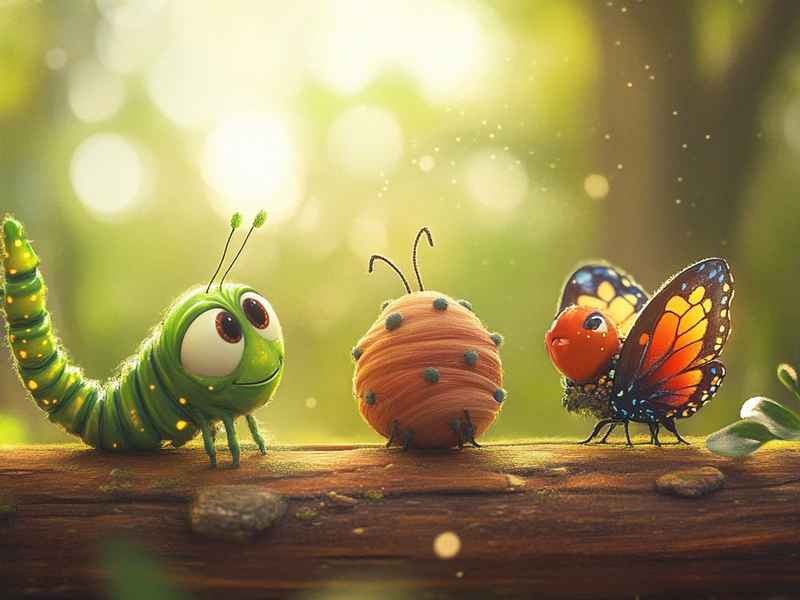 毛毛虫小故事80 - 毛毛虫小故事50字