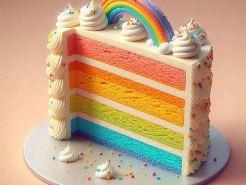 故事彩虹蛋糕文字，故事彩虹蛋糕文字怎么写