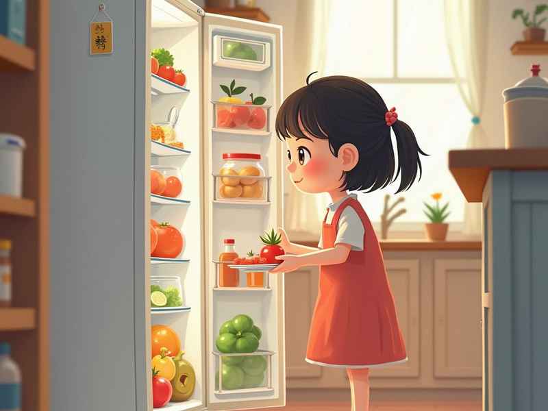 关于冰箱的儿童故事，关于冰箱的绘本故事