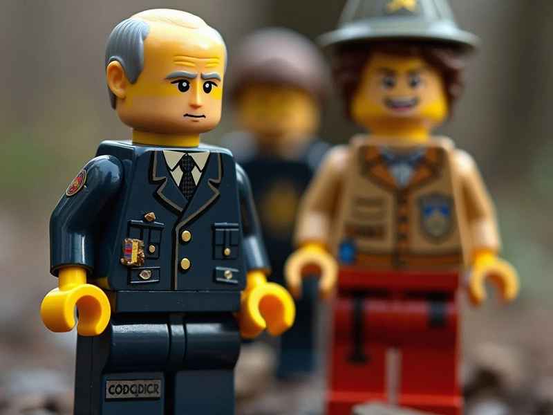 警察抓小偷乐高积木故事（警察抓小偷动画片乐高积木）