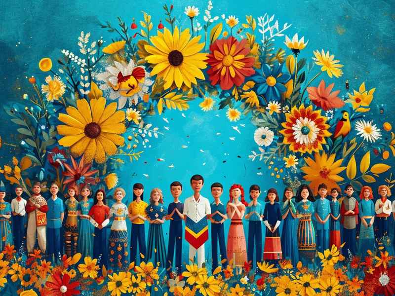 民族团结故事绘本、民族团结的绘本故事