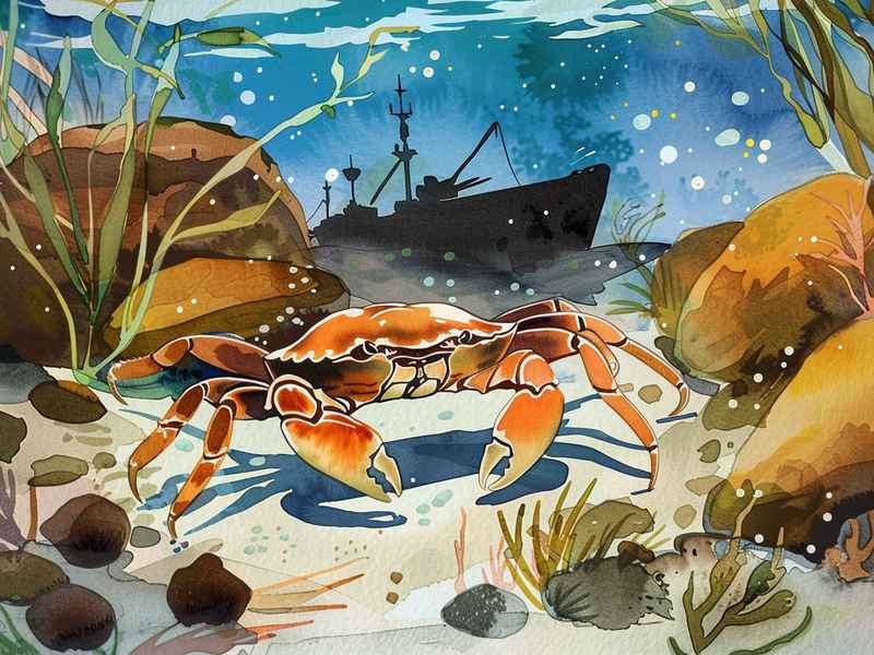 关于螃蟹的故事(绘本名称)，有关螃蟹的绘本故事