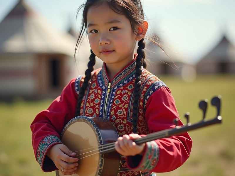 哈萨克儿童简笔画；哈萨克族儿童简笔画