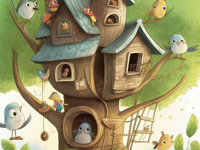 三只小猪盖房子有声小说 - 三只小猪盖房子的故事有声小说