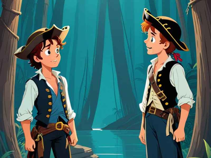 海盗找宝藏的儿童故事、海盗寻找宝藏的故事动画片