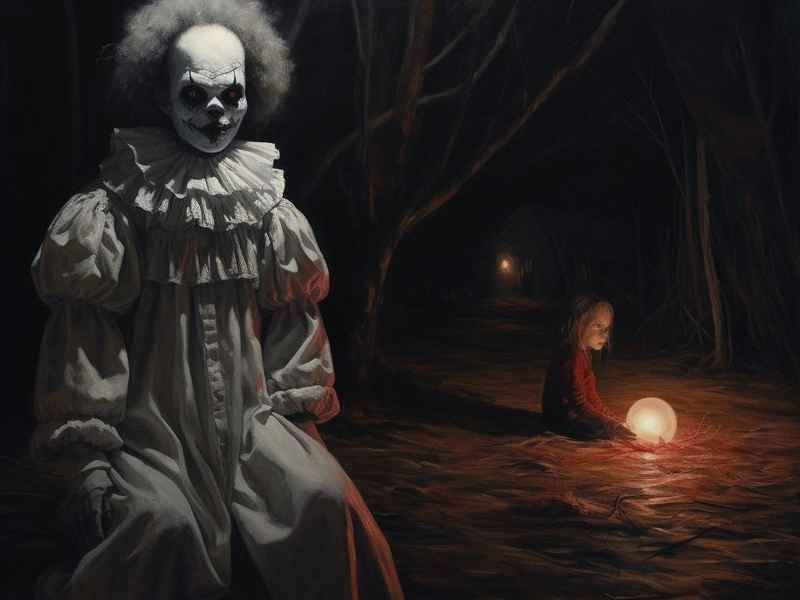 恐怖的儿童画；恐怖的儿童画动画片