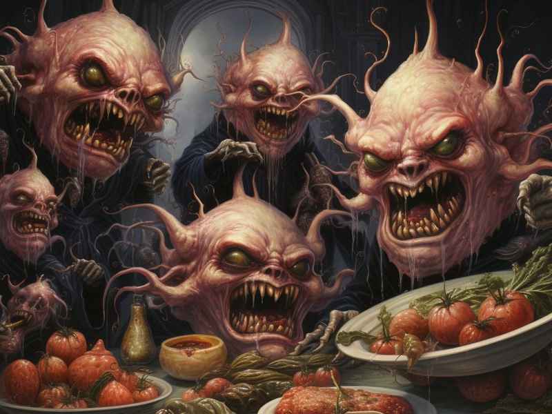 恐怖故事吃美食，恐怖故事吃美食规则怪谈