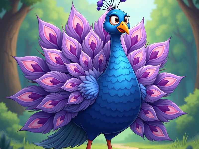 关于孔雀的幼儿小故事，关于孔雀的幼儿小故事简短