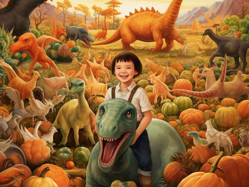 恐龙回来了美篇、恐龙回来了美篇图片