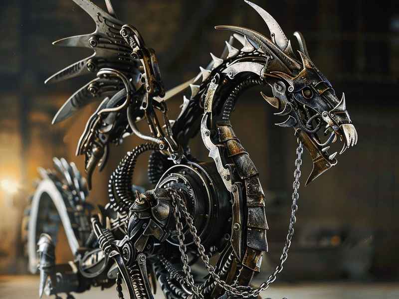 机械龙视频（机械龙怎么做）