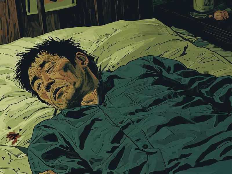 狐假虎威的寓言故事儿童画 - 寓言故事狐假虎威简笔画