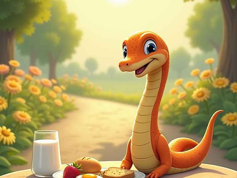 好饿的小蛇故事（好饿的小蛇故事图片）