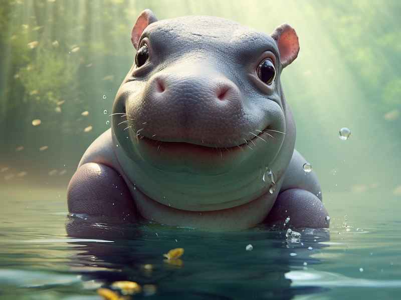 河马的故事儿童故事 河马的幼儿故事