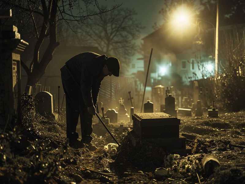 墓地故事，墓地吓人故事