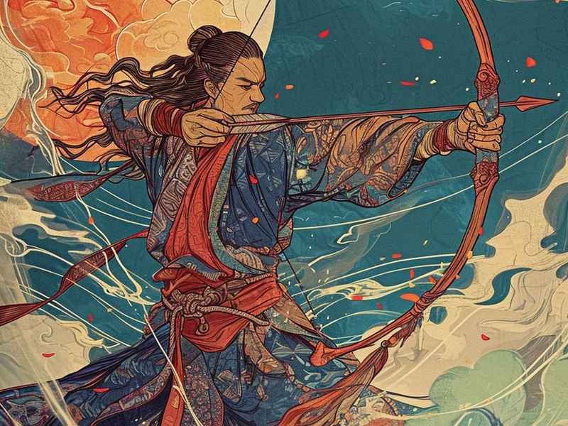 后羿射日的故事幼儿（后羿射日的故事幼儿园故事）