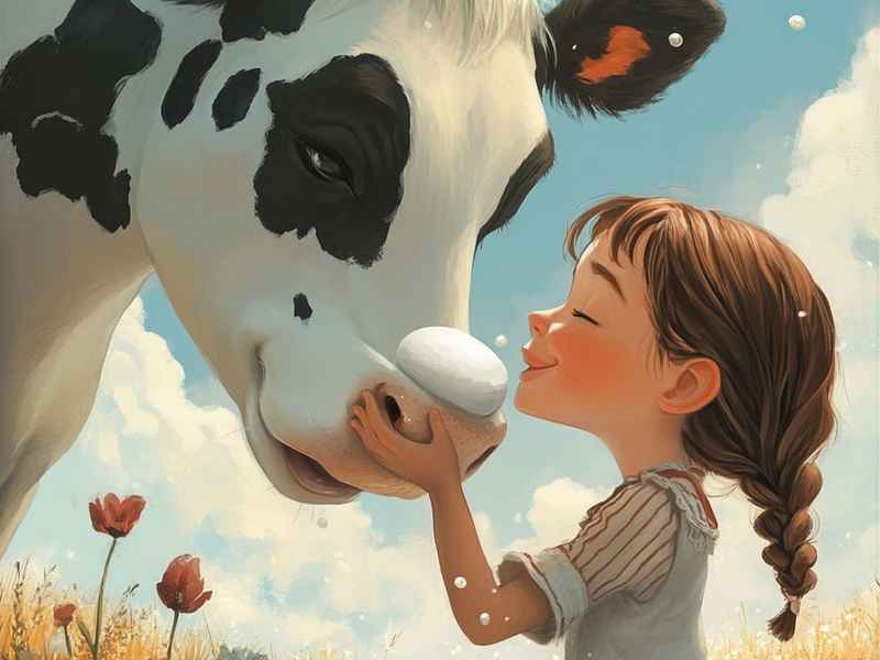 牛奶故事儿童、奶牛故事幼儿