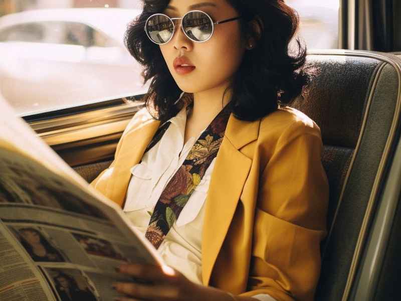 港风复古画报女郎、美式复古画报女郎