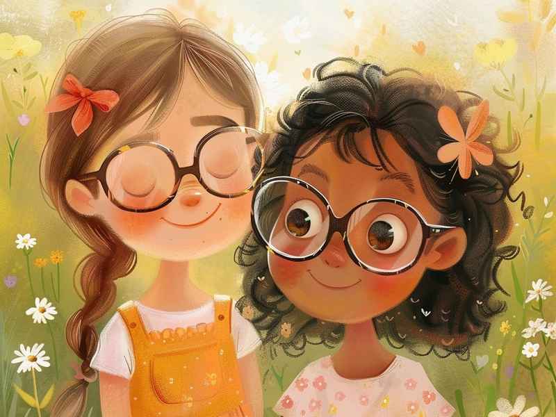 两个小女孩儿童故事（两个小女孩的原版故事）