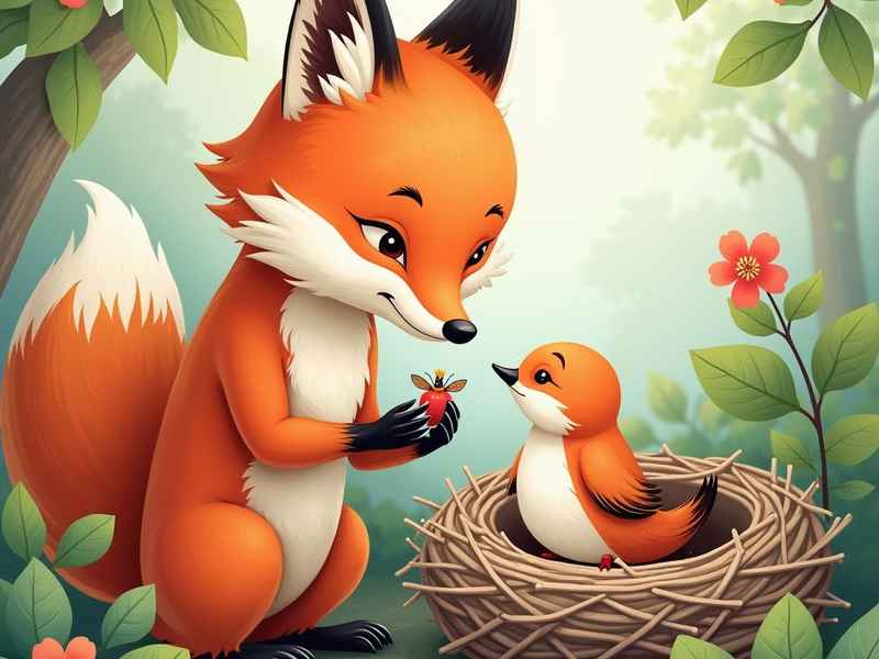 狐狸吃糖的故事 狐狸吃糖果的故事