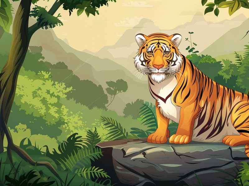 少儿老虎的故事，关于老虎的少儿故事