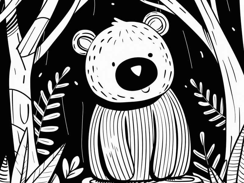 绘本故事线描画图片、绘本故事线描画图片大全