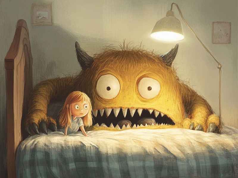 关于怪兽的儿童睡前故事 关于怪兽的幼儿故事