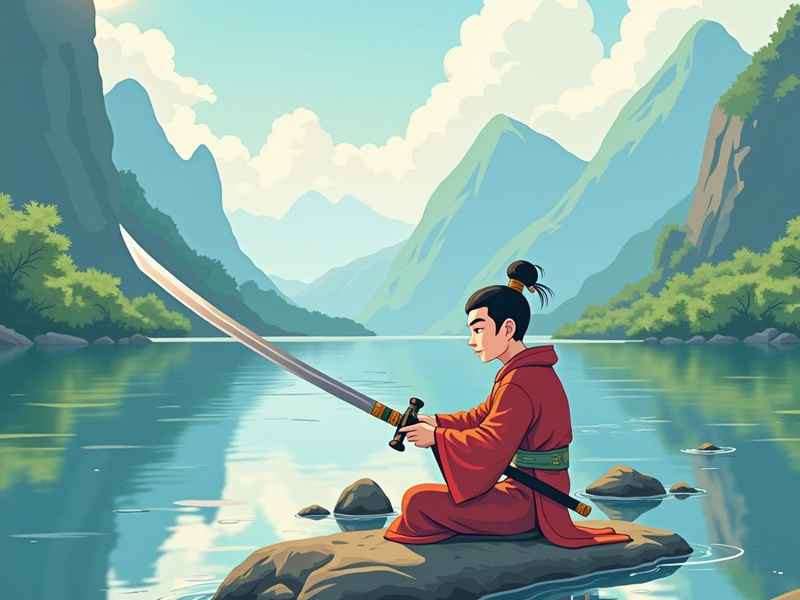 刻舟求剑寓言故事动画片 - 刻舟求剑的故事动画片