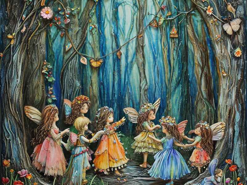 七个仙女的儿童故事 我想听七个仙女的故事