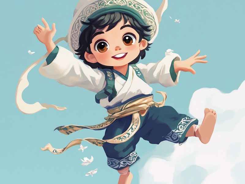 哈萨克儿童故事3-6岁睡前听故事书；哈萨克族的小故事