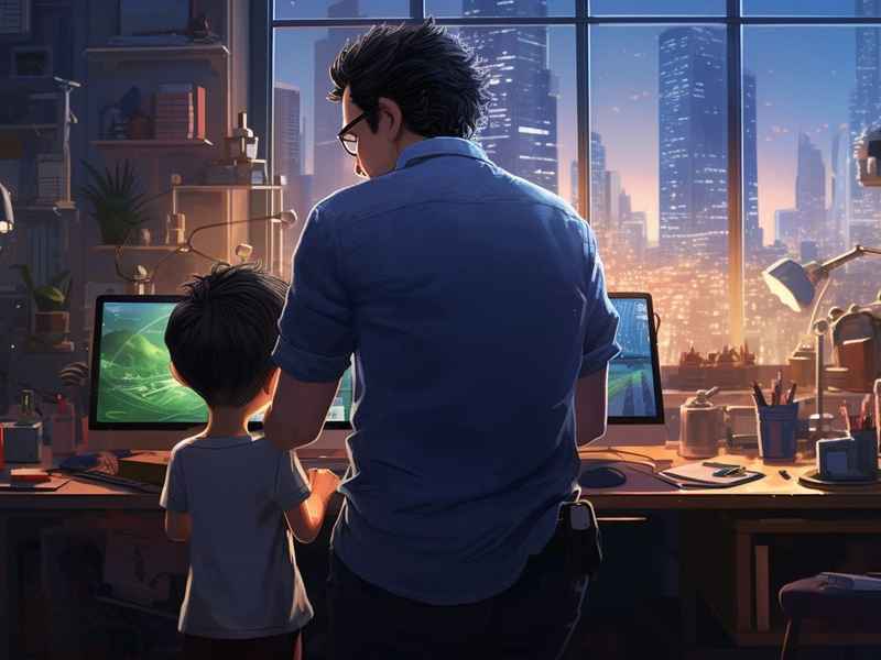 上班带孩子的故事、上班带孩子的故事有哪些