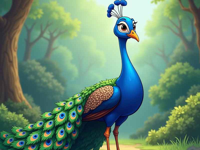 孔雀的小故事50字 孔雀的小故事50字左右
