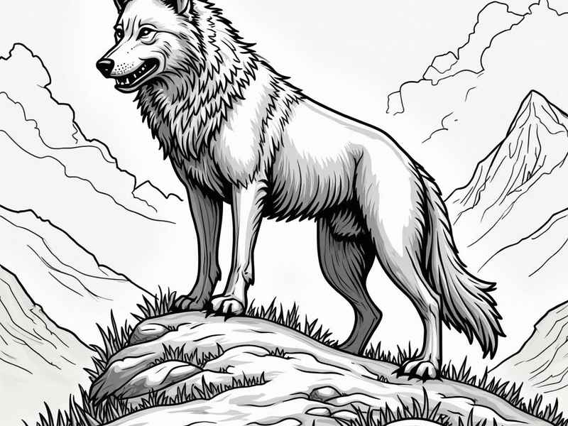 民间故事狼窝里的女孩、民间故事狼窝里的女孩主要内容