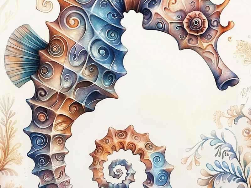 海马故事绘本；海马故事绘本图片