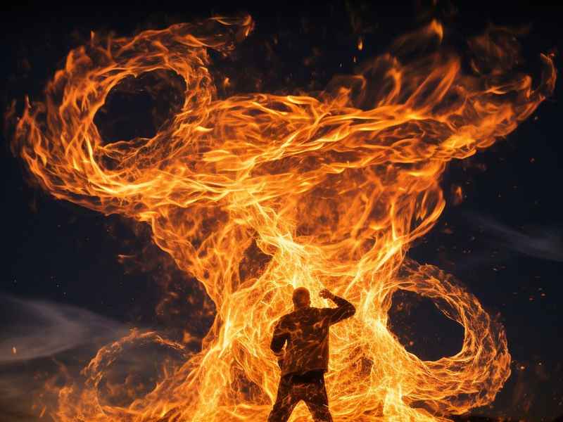 火灾的绘本故事 - 关于火灾逃生的绘本故事