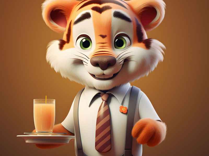 桔子老虎、桔子老虎图片