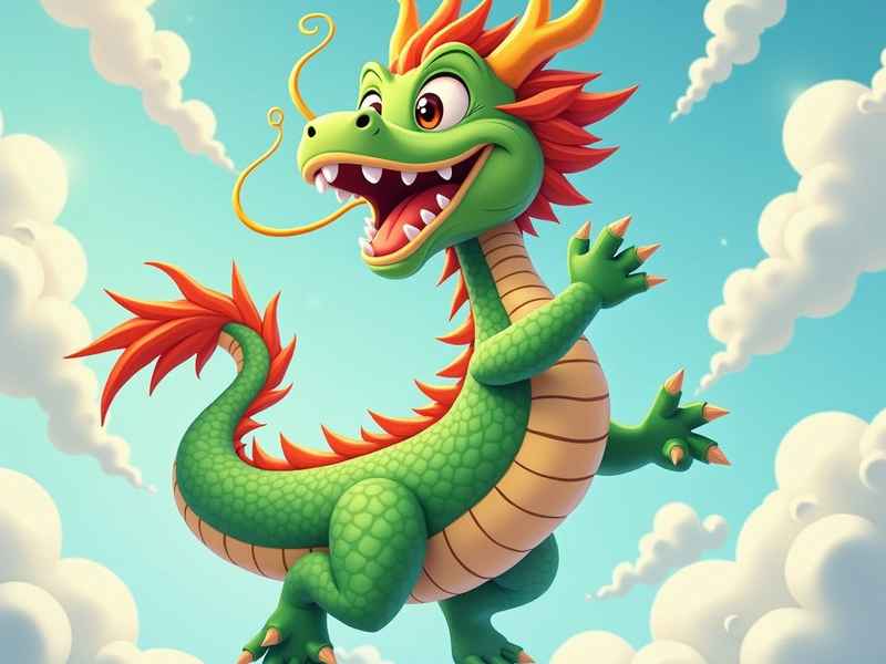 关于龙的简短小故事儿童版，关于龙的故事简短一点