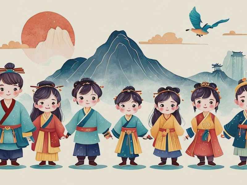 关于传统文化的儿童故事、有关传统文化的儿童画
